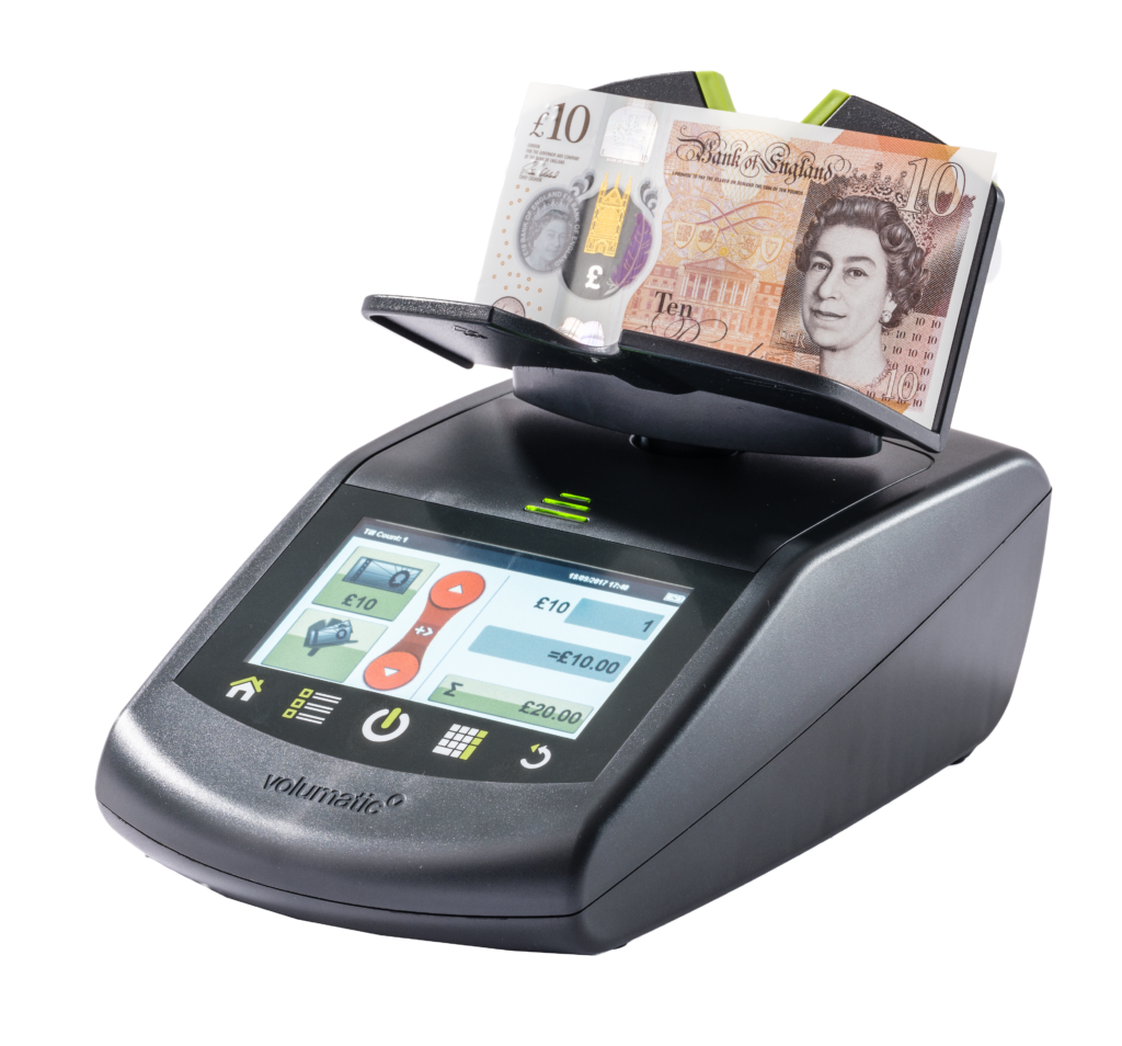 Volumatic CountEasy TS touchscreen money counting scale